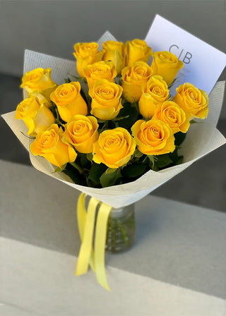 NO. 147. Yellow Roses Bouquet